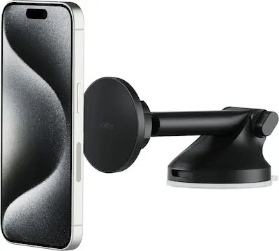 iOttie - iTap 3 MagSafe Compatible Dashboard & Windshield Car Mount with Magnetic Adapter Ring