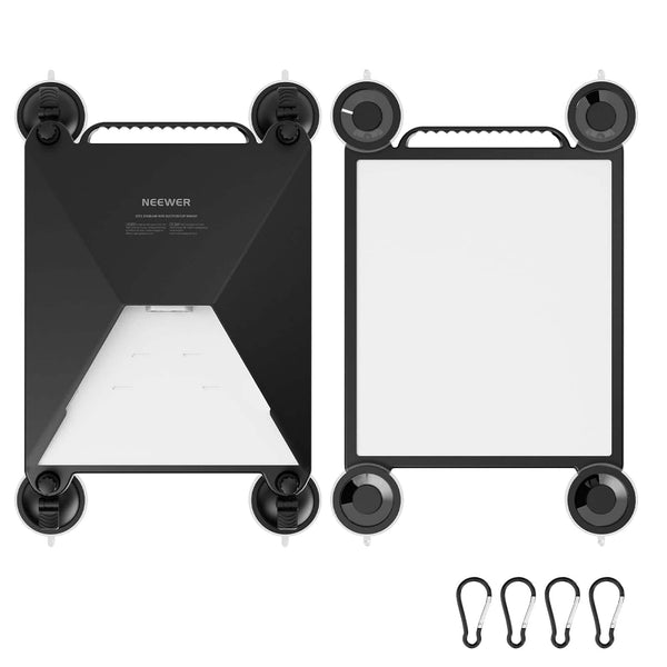 Neewer - Suction Cup Mount Kit for Starlink Mini - Car Window Satellite Mount with Protective Silicone Case