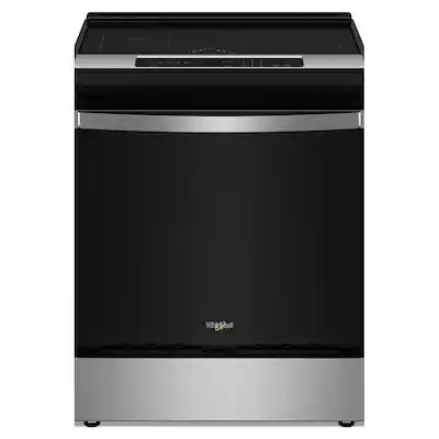 Whirlpool - 30 in. Wide 4 element 6.4 cu. ft. Slide-In Electric Induction Range with No Preheat Air Fry