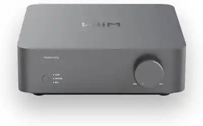 WiiM - Vibelink Amp 100W Power Amplifier with ESS 9039Q2M DAC, Compatible with WiiM Streamers, Space Gray