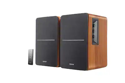 Edifier - R1280T Powered Bookshelf Speakers/Computer Speakers/Studio Monitor Speakers, 2.0 Active Near Field Monitors 42 Watts RMS
