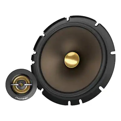 Pioneer - 6-1/2" Component Car Speakers Aramid Fiber-reinforced IMPP cone (Pair)