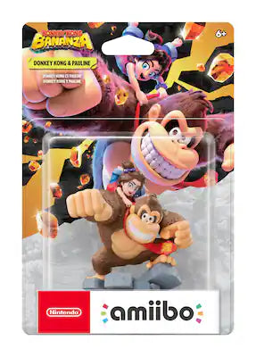 Nintendo - amiibo - Donkey Kong and Pauline: Donkey Kong Bananza Series