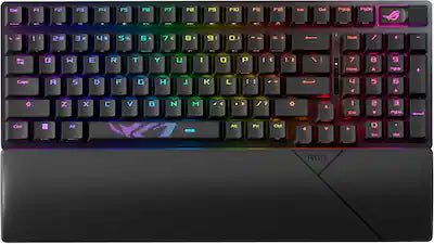 ASUS - ROG Strix Scope II 96 96% Wireless Mechanical Gaming Keyboard with Hot-Swappable ROG NX Snow Switches