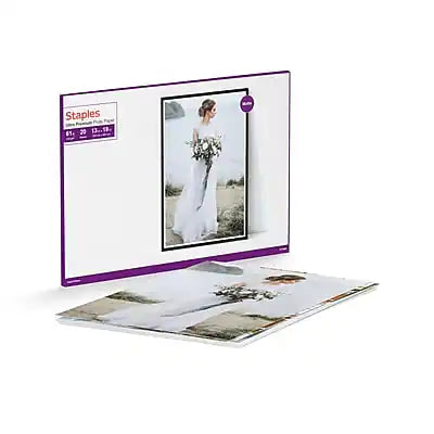 Staples - Ultra Premium Matte Photo Paper, 13"W x 19"L, 20/Pack