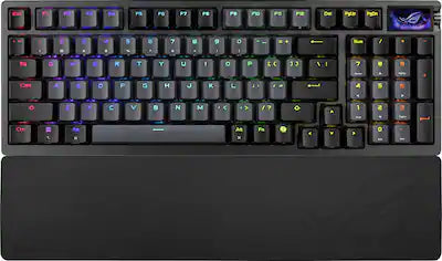 ASUS - ROG Azoth 96% Wireless Magnetic Hall Effect RGB Gaming Keyboard with Hot-Swappable ROG HFX V2 Switches