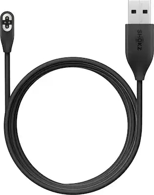 Shokz - 2' USB-A to 4-Pin Magnetic OpenSwim Pro Charging/Data Cable