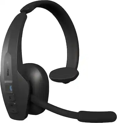 BlueParrott - Pro B450 Wireless Bluetooth Mono Headset with 98% AI Voice Isolation Mics, ANC audio, and All-Day Comfort