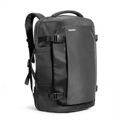 tomtoc - Navigator-T66 Laptop Travel Backpack, TSA Friendly Flight Approved Carry-on Luggage Weekender Backpack, Fit 17.3" Laptop