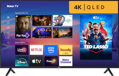 Roku - 55" Class Select Series 4K QLED Smart RokuTV (2026)