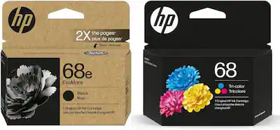 HP - 68e EvoMore / 68 Ink Cartridge 2-Pack