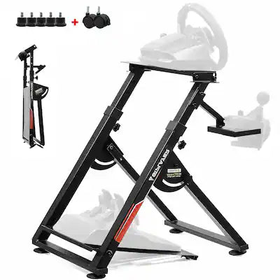 GTPlayer - Simulator Cockpit Wheel Stand Racing Wheel Stand Wheel Pedals NOT Included