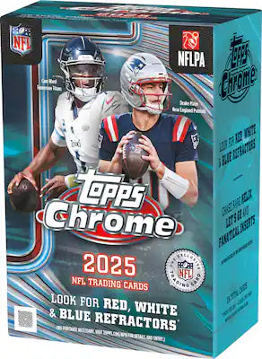 Topps - 2025 Topps Chrome Football Blaster Box