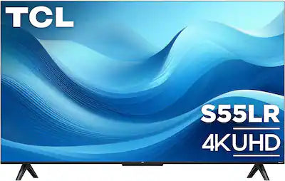 TCL - 43" Class S55LR Series 4K UHD HDR LED Smart TV with Roku TV (2026)