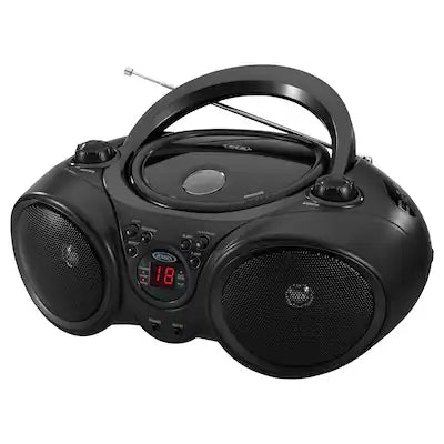 Jensen - Portable CD Player with AM/FM Stereo Radio CD-490