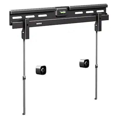 Mount-It! - No Stud TV Wall Mount for 37″ – 85″ TVs Slim Low-Profile Drywall Mount – Up to 110 lbs Support