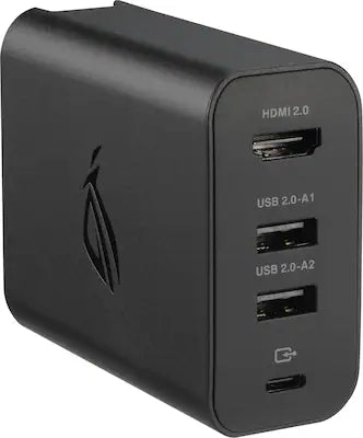 ASUS - ROG 100W Charger Dock for ROG Xbox Ally (HDMI 2.0, USB-A, USB-C)