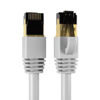 Cables Direct Online - Cat8 Ethernet Cable 50FT, 40Gbps High-Speed RJ45 Shielded Copper Cord for Router, PC & Gaming