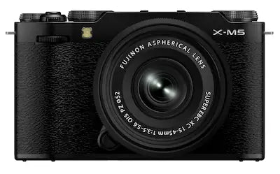 Fujifilm - X-M5 Body with XC15-45mmF3.5-5.6 OIS PZ Lens Kit