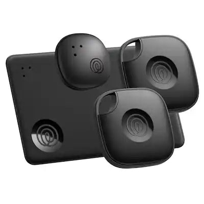 Tile by Life360 - Life360 Tile Mate Essentials - Bluetooth Trackers. iOS & Android Compatible. 4-Pack (2 Mates/1 Slim/1 Sticker)