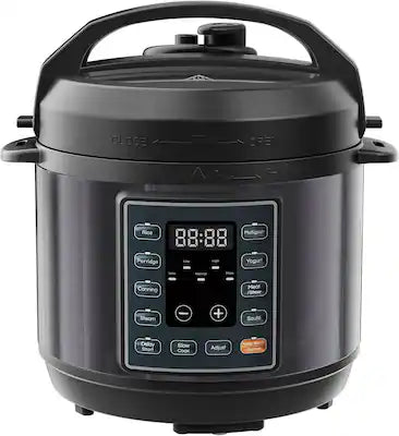 Sweet - 3QT Electric Pressure Cooker, 10-in-1 Multi Cooker, Small Programmable Stainless Steel Pot and Ceramic Inner Pot