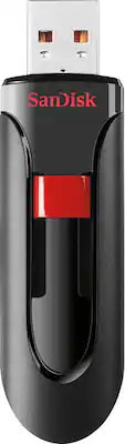 SANDISK - Cruzer Glide 128GB USB 2.0 Flash Drive