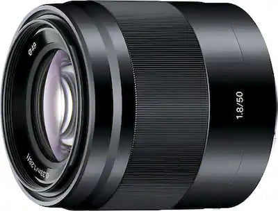 Sony - 50mm f/1.8 Optical Lens for Select E-Mount Cameras