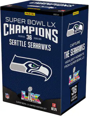 Panini - 2026 Panini Super Bowl LX Seattle Seahawks Champion Box Set Blaster Box