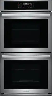 Frigidaire - 27" Built-In Double Wall Oven with Convection Bake and Air Fry