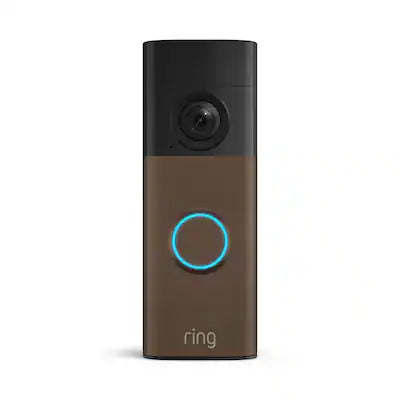 Ring - Battery Doorbell 2K, Retinal 2K with wide-angle video, up to 6x Enhanced Zoom, Two-Way Talk, and Built-In Battery-Mocha