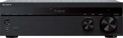 Sony - STRDH190- 2-Ch. Stereo Receiver with Bluetooth & Phono Input for Turntables