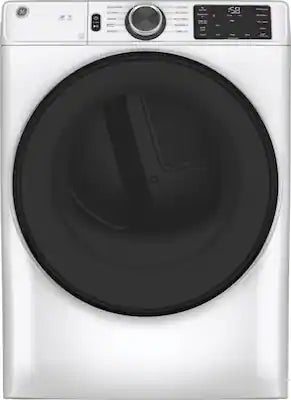 GE - 7.8 Cu. Ft. Stackable Smart 10-Cycle Electric Dryer