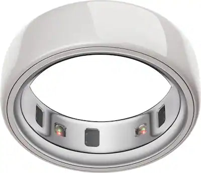 Oura - Ring 4 Ceramic - Smart Ring - Size Before You Buy with OR4 Sizing Kit - Size 9