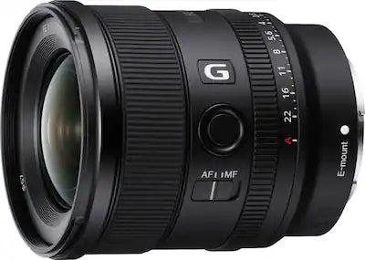 Sony - FE 20mm f/1.8 G Ultra Wide Angle Prime Lens for E-mount Cameras
