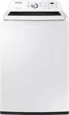 Samsung - 4.5 Cu. Ft. High-Efficiency Top Load Washer with Vibration Reduction Technology+