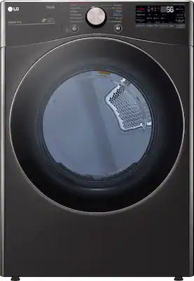 LG - 7.4 Cu. Ft. Stackable Smart Gas Dryer with Steam and Built-In Intelligence