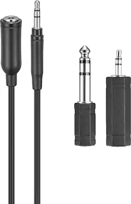 Best Buy essentials™ - 12' Headphone Extension Kit & Adapters