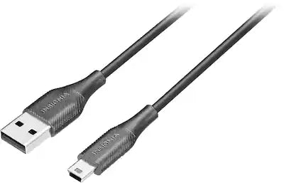 Insignia™ - 6' USB to Mini-B Charge-and-Sync Printer Cable