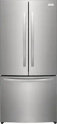 Frigidaire - 32 in. Wide 17.6 Cu. Ft. Counter-Depth French Door Refrigerator