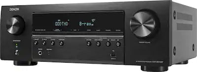 Denon - AVR-S570BT (70W X 5) 5.2-Ch. Bluetooth Capable 8K Ultra HD HDR Compatible AV Home Theater Receiver
