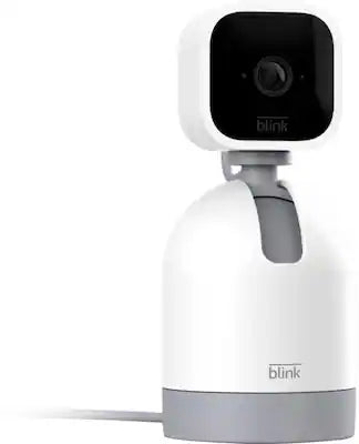 Blink - Mini Pan-Tilt Camera - Rotating indoor plug-in smart security camera, two-way audio, HD video, motion detection