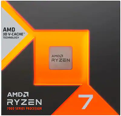 AMD - Ryzen 7 7800X3D 8-Core - 16-Thread 4.2 GHz (5.0 GHz Max Boost) Socket AM5 PCI Express 5.0 Unlocked Desktop Processor