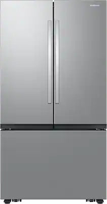 Samsung - 36 in. Wide 32 cu. ft. 3-Door French Door Smart Refrigerator with Dual Auto Ice Maker