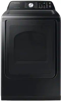 Samsung - 7.4 Cu. Ft. Smart Electric Dryer with Sensor Dry