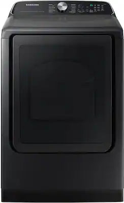 Samsung - 7.4 Cu. Ft. Smart Electric Dryer with Steam Sanitize+