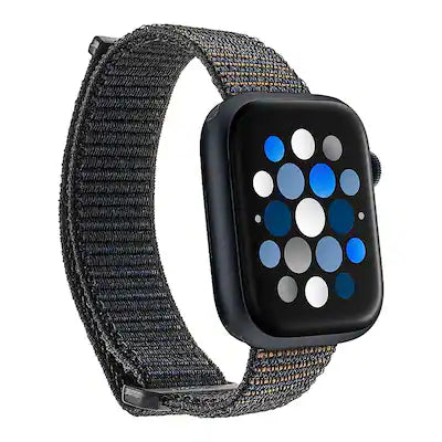 Insignia™ - Active Nylon Band for Apple Watch 42mm, 44mm, 45mm, 46mm, and Apple Watch Ultra 49mm (All Series)