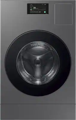 Samsung - 5.3 cu. ft. Bespoke AI Ventless Smart All-In-One Front Load Washer/Electric Dryer Combo with Ventless Heat Pump