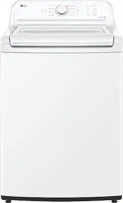 LG - 4.3 Cu. Ft. High-Efficiency Top Load Washer with SlamProof Glass Lid