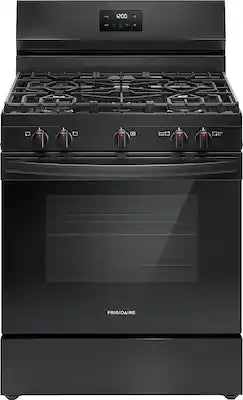 Frigidaire - 30 in. Wide 5 burners 5.1 Cu. Ft Freestanding Gas Range with Quick Boil Burner
