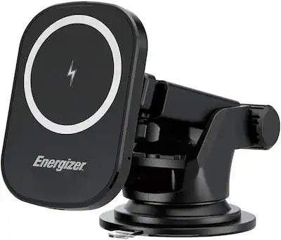 Energizer - Ultimate 15W MagSafe Magnetic Universal 3-in-1 Wireless Car Charger/Mount with Vent, Dash and Windshield Mounts Included